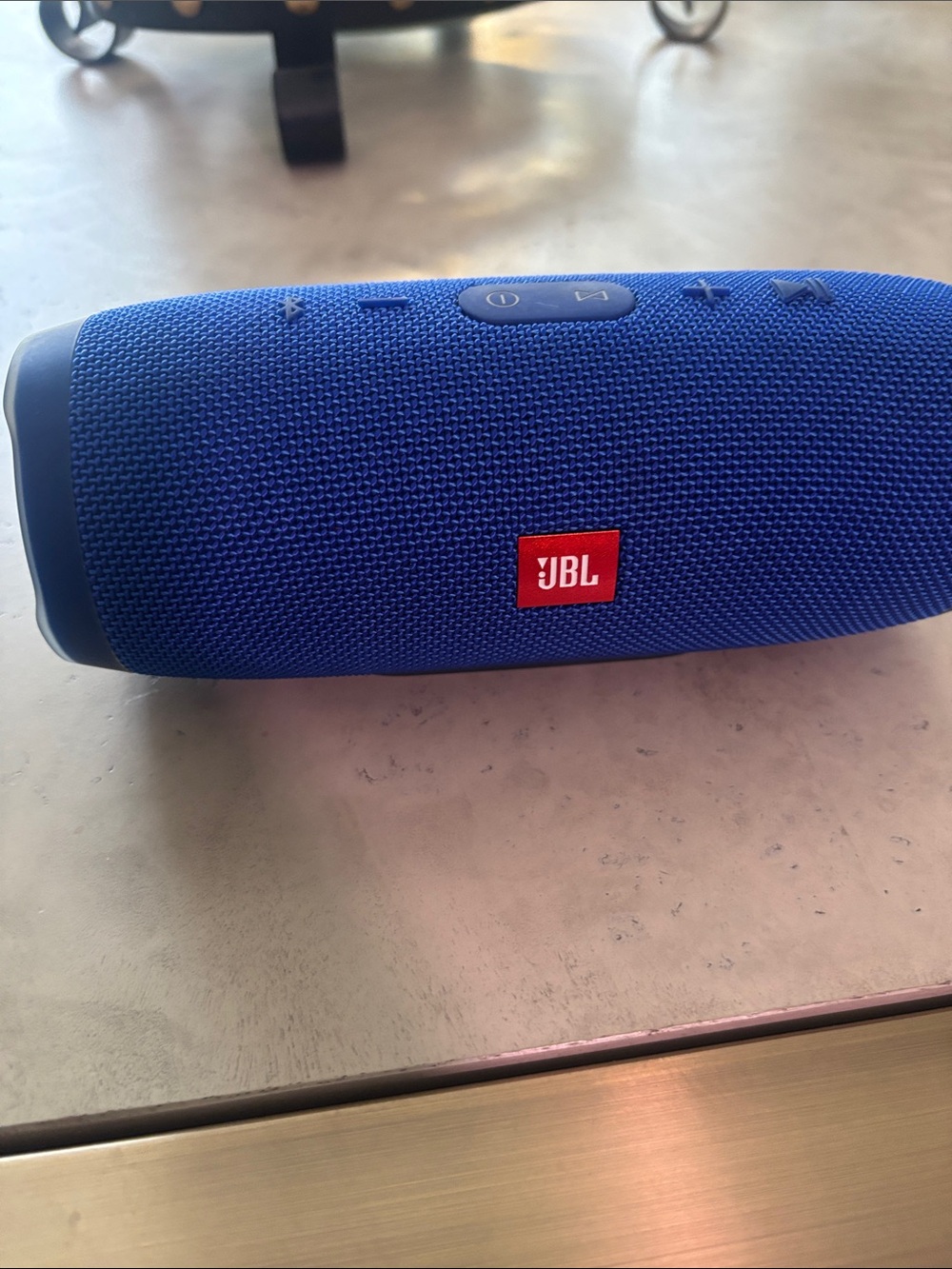 JBL Blue Portable Bluetooth Speaker with Fabric Grill